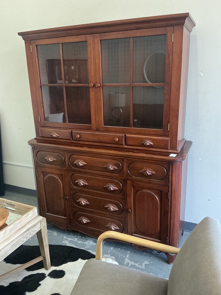 Vintage Cherry Hutch