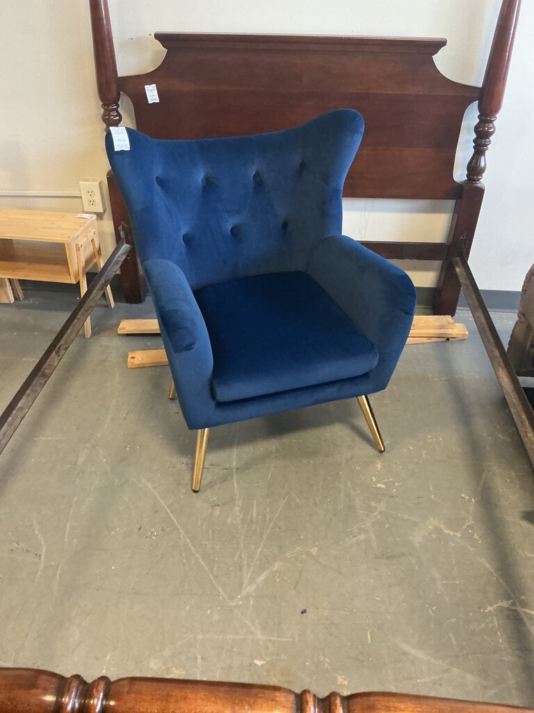 Danel Accent Chair-Navy
