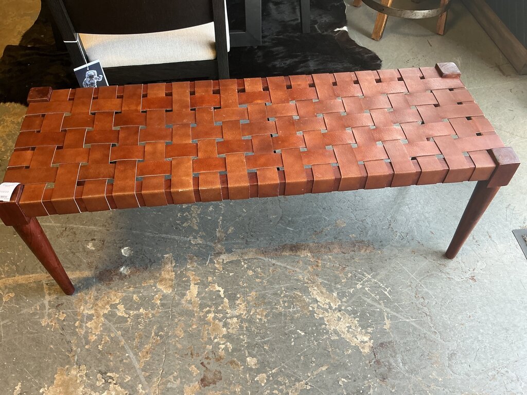 Leather Bench