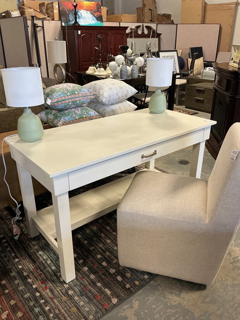 Pottery Barn White Desk