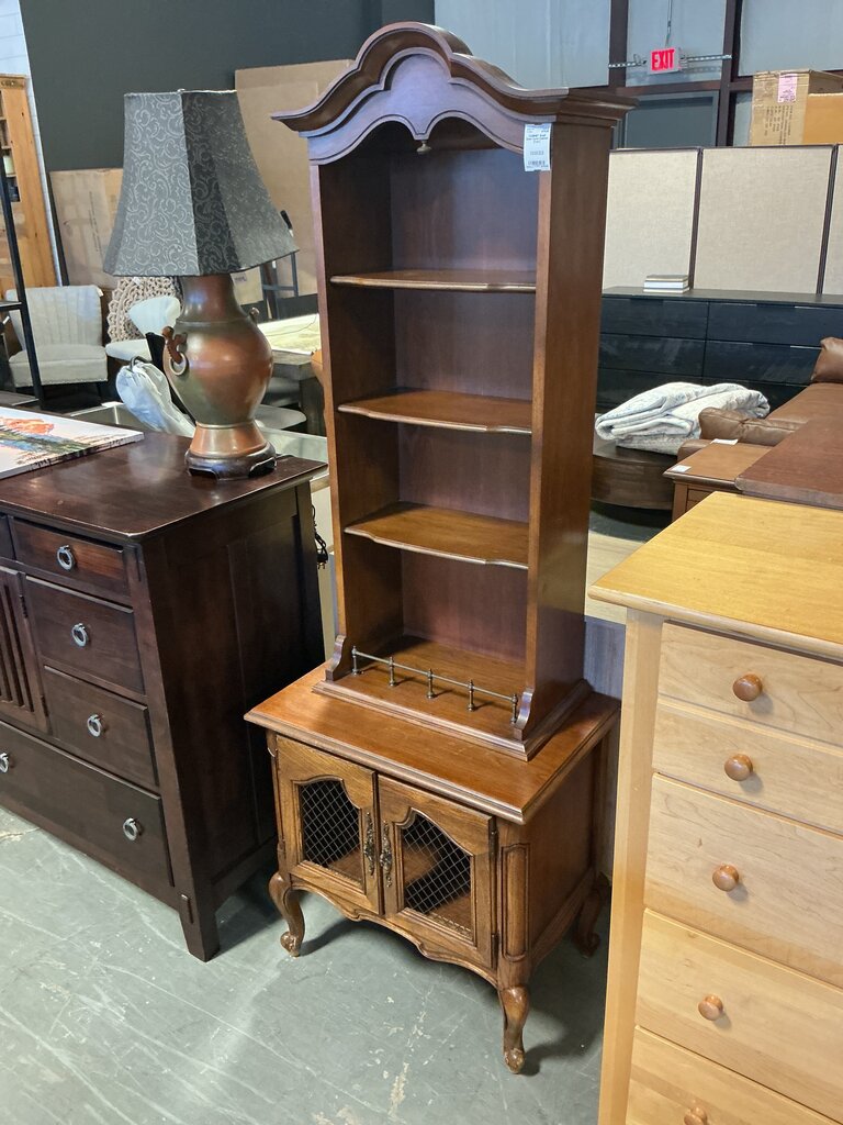 Small Open Curio Cabinet (2 pc.)