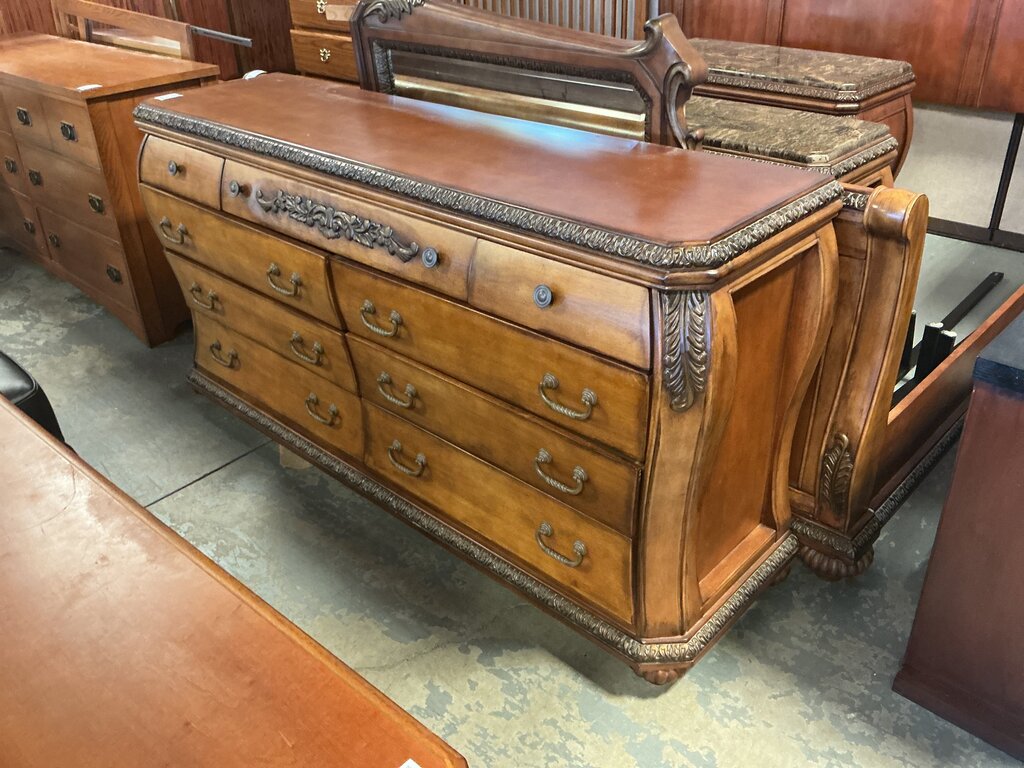 Ornate Dresser w/ Mirror