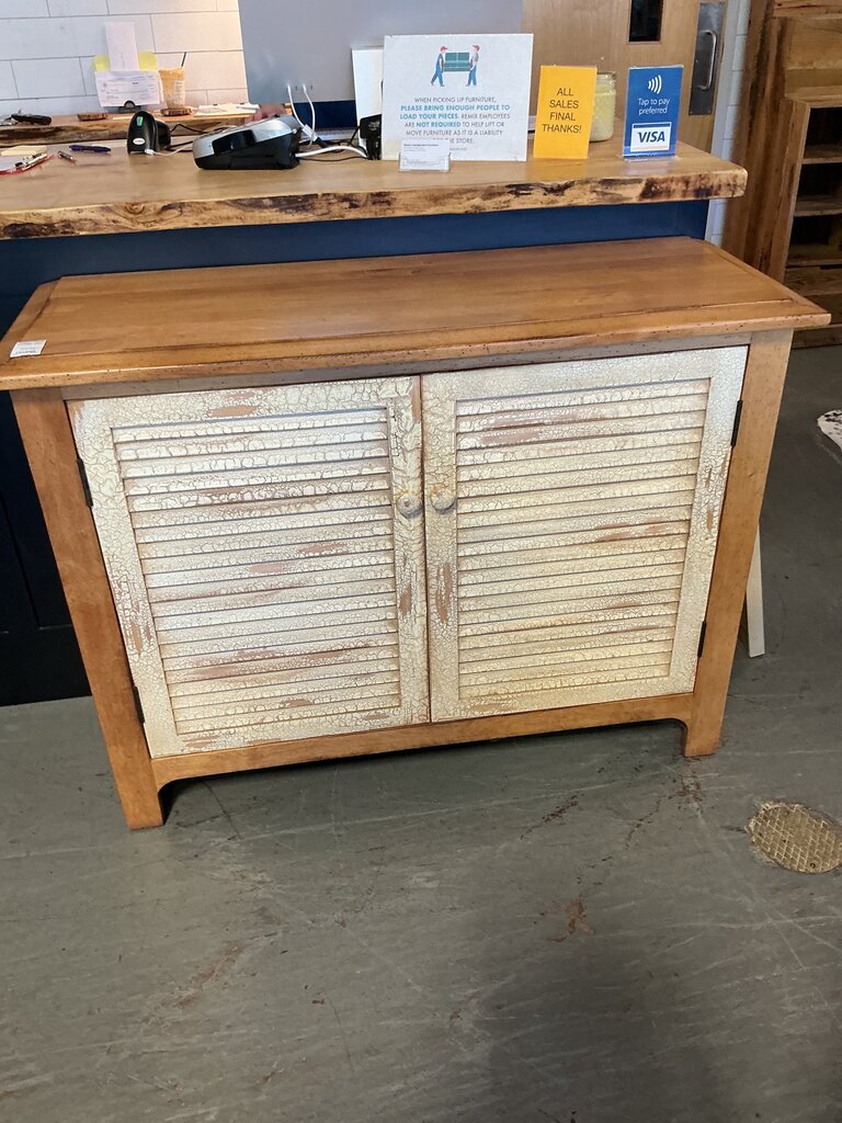 Two-Tone 2 Door Cabinet