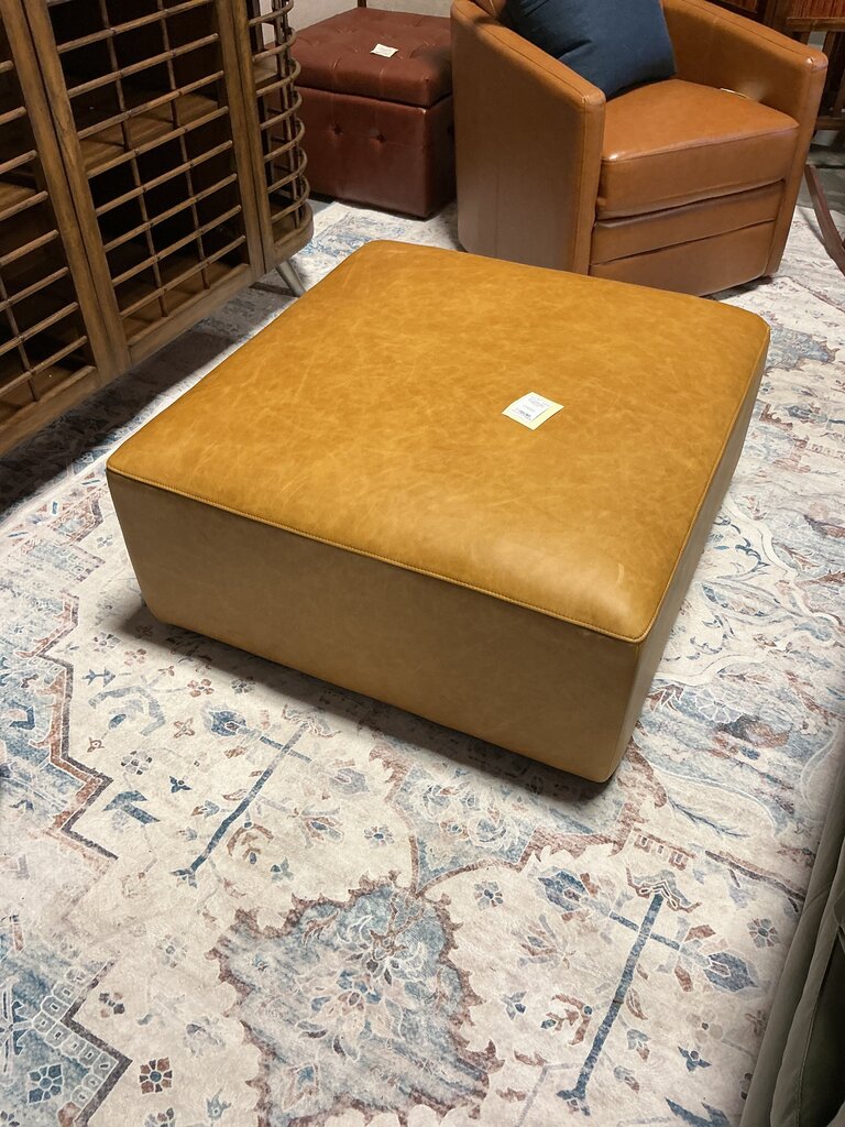 Rex Genuine Leather Ottoman