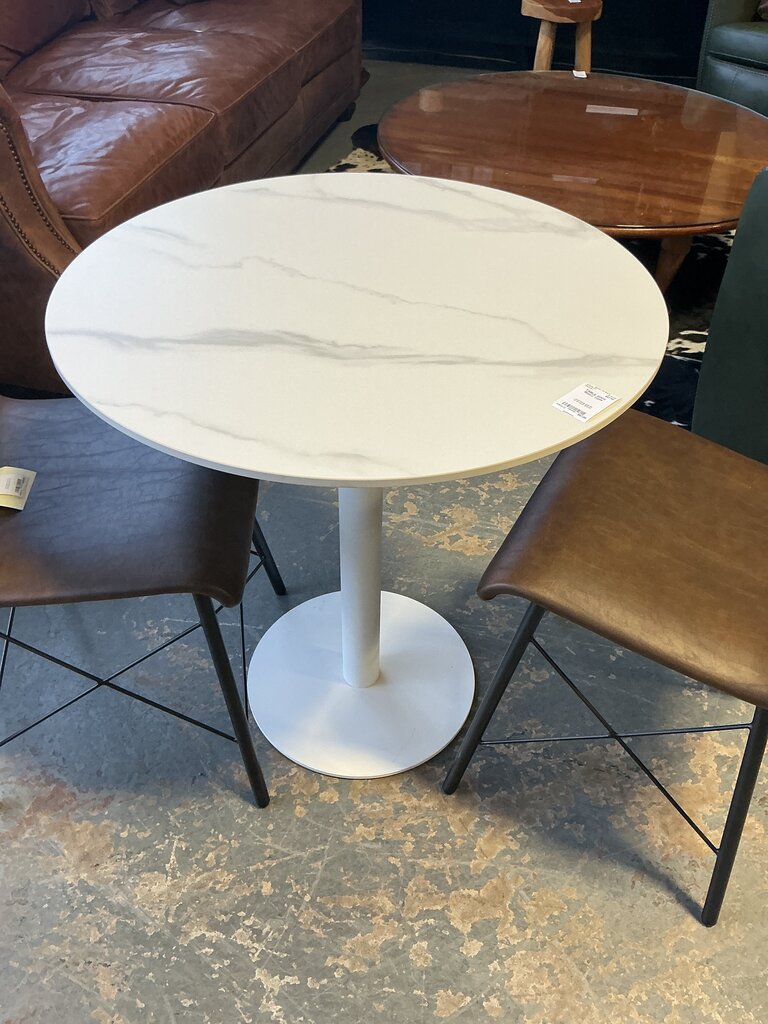 White Bistro Table