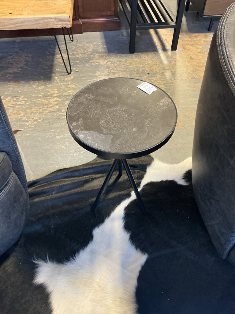 Four Hands Corin Accent Table- Black