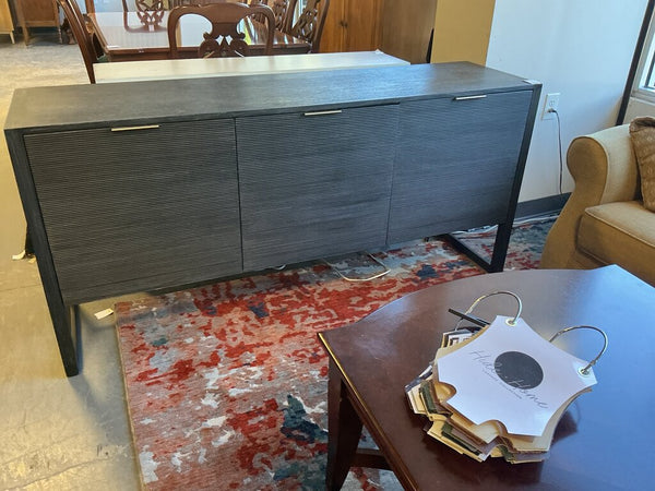 Charcoal 3 Door Console
